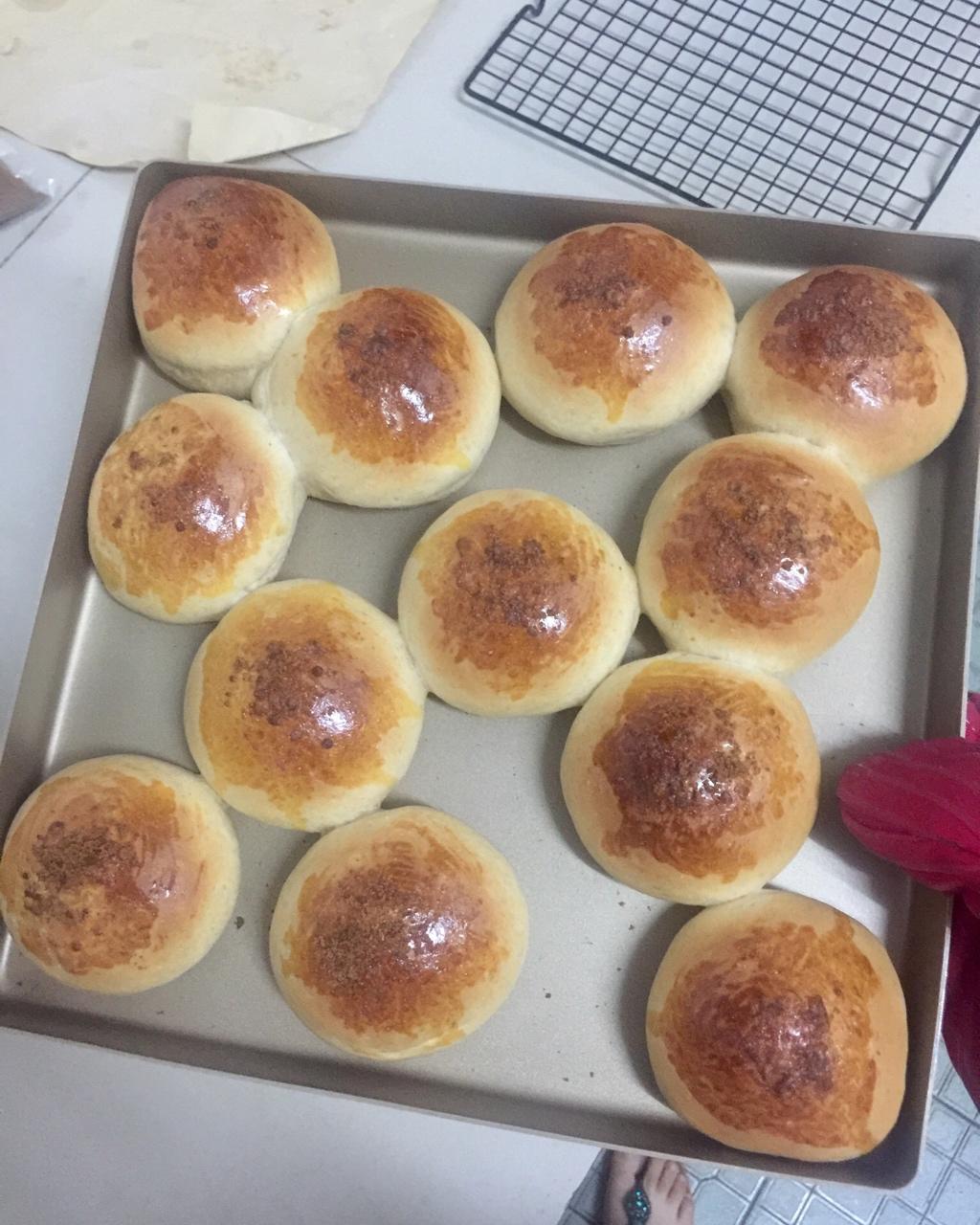 蜂蜜全麦早餐包丨健康·烘焙