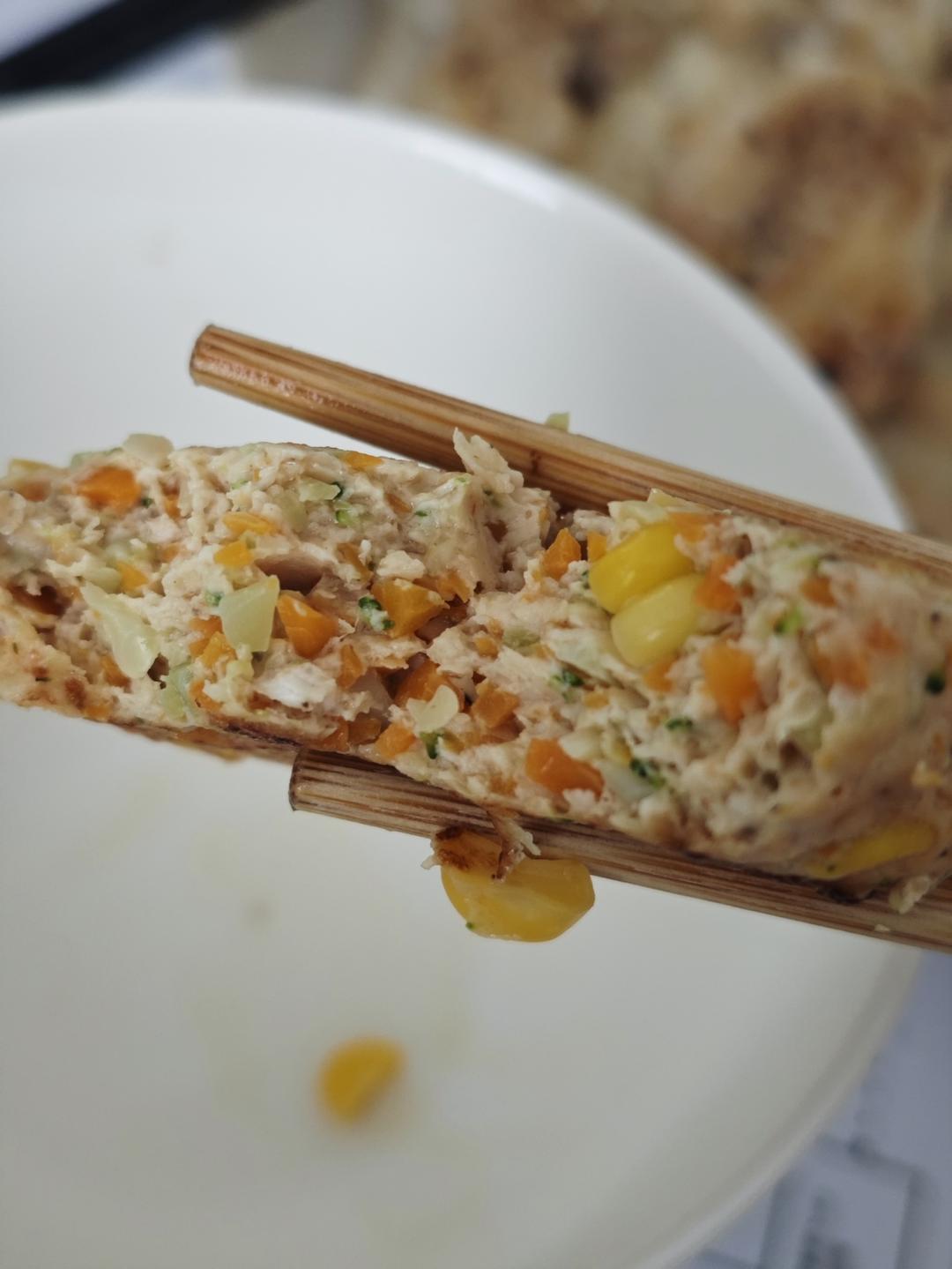 减肥餐低脂鸡胸肉饼