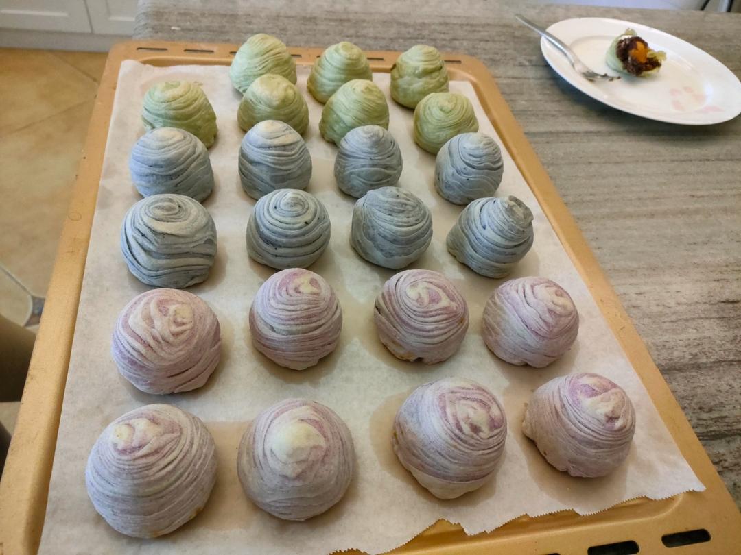 六色蛋黄酥