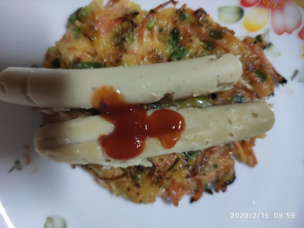 土豆胡萝卜健康早餐饼