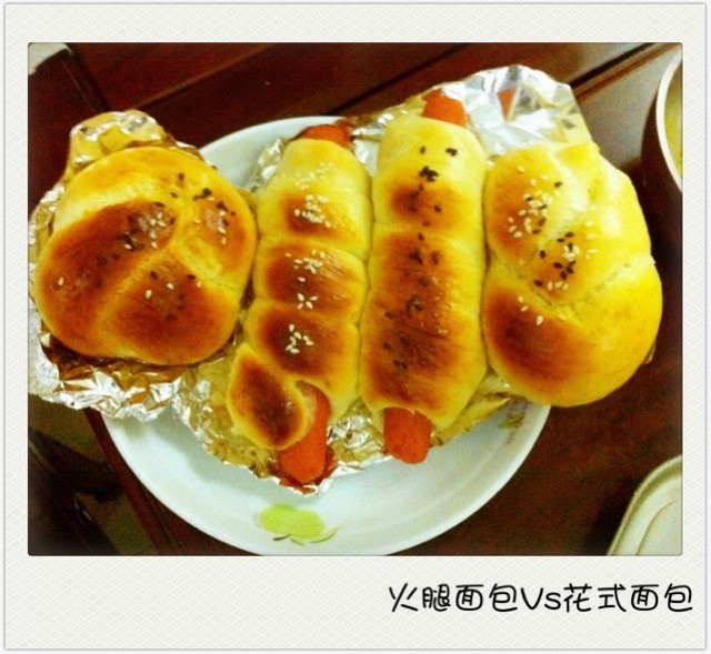 热狗面包卷