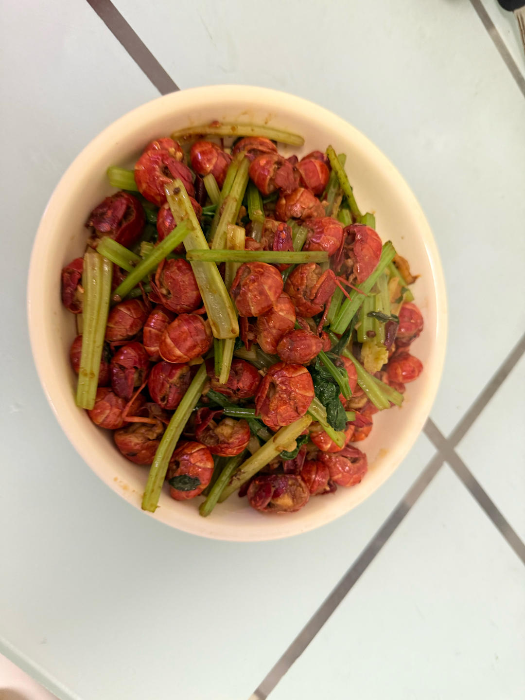 炒虾尾（香辣）