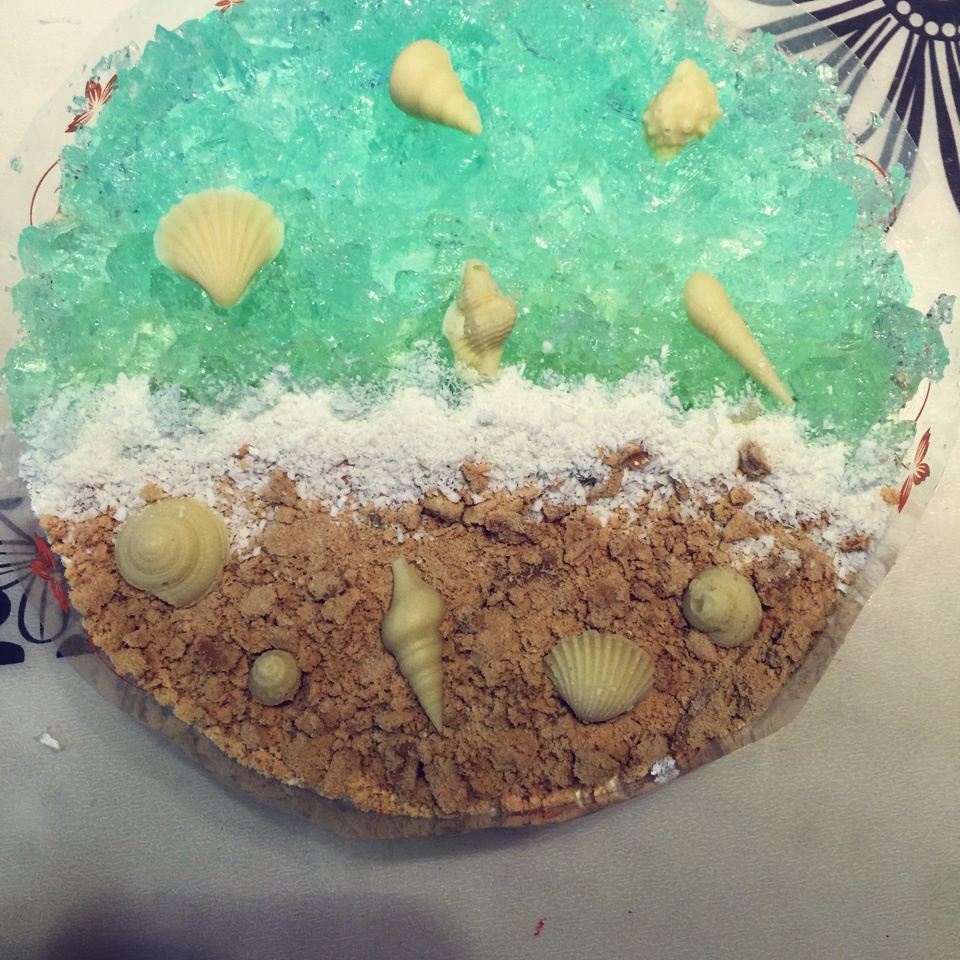 海洋酸奶慕斯蛋糕