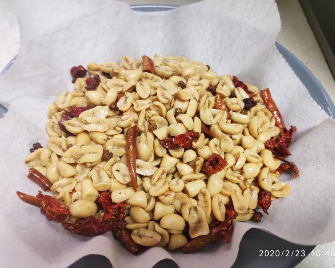 黄飞鸿麻辣花生（家庭炒锅简易版）