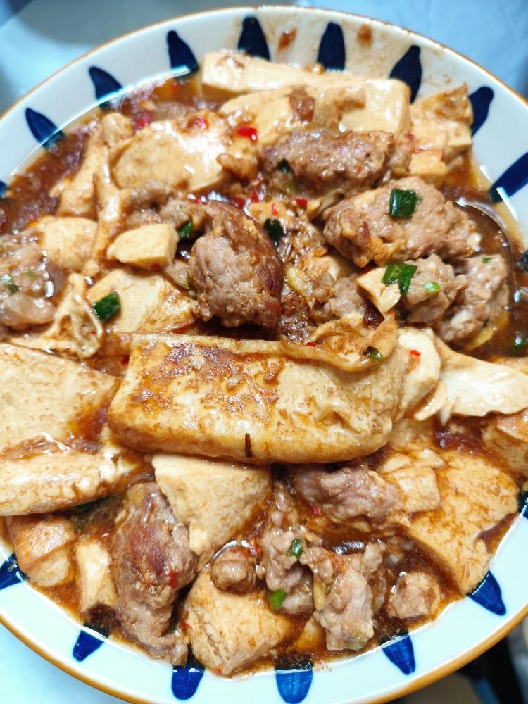 肉沫豆腐的做法