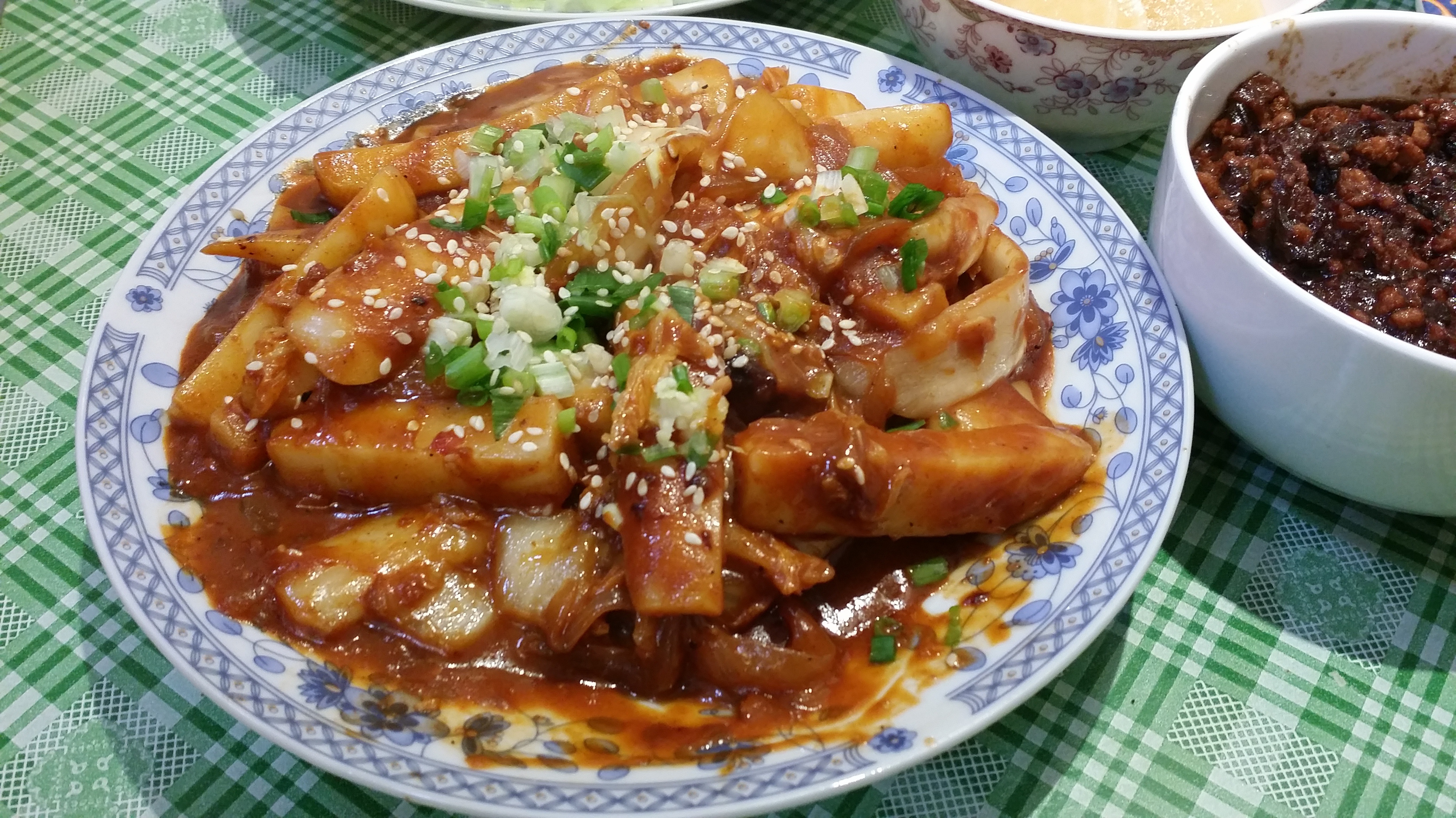 韩式辣炒年糕（or网红芝士套路之芝心年糕）