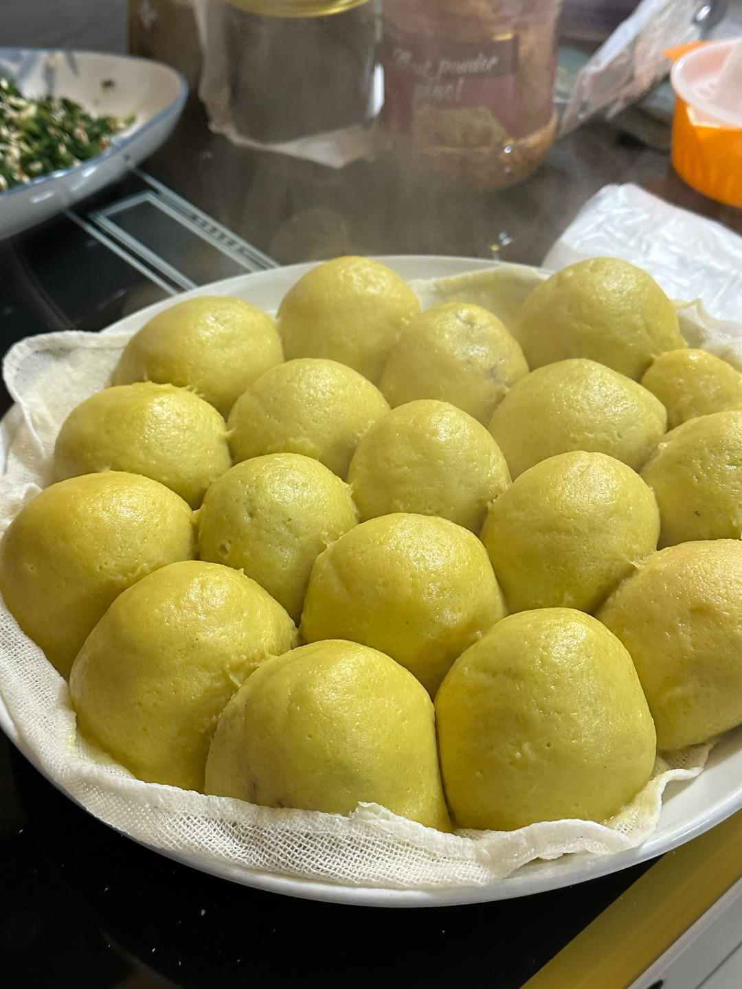 正宗大黄米粘豆包