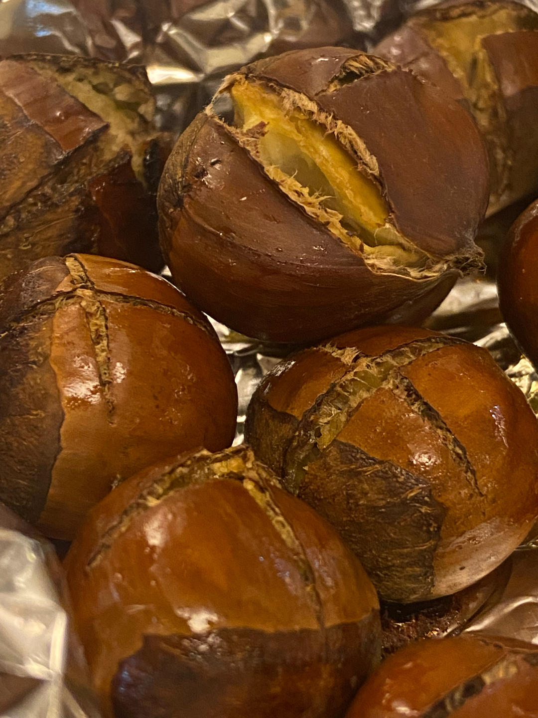 ‼️香甜软糯‼️轻松好剥㊙️烤箱版糖炒栗子