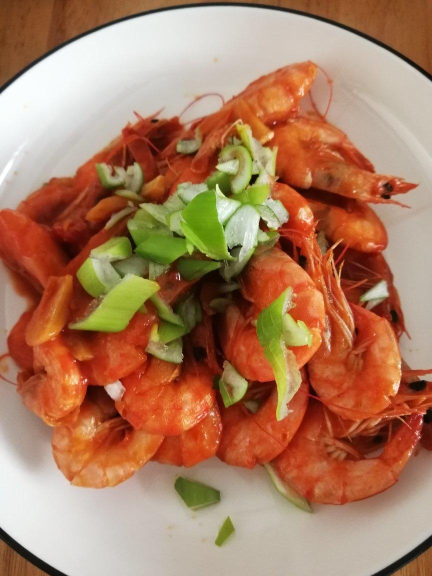 黄晓明茄汁大虾－中餐厅