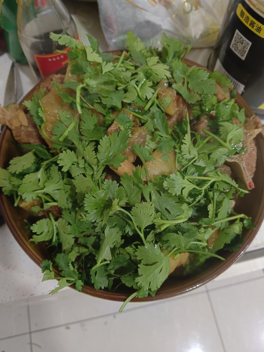 红烧羊蝎子（年夜饭）