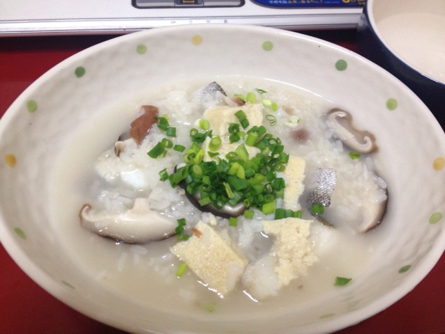 香菇鱼片粥