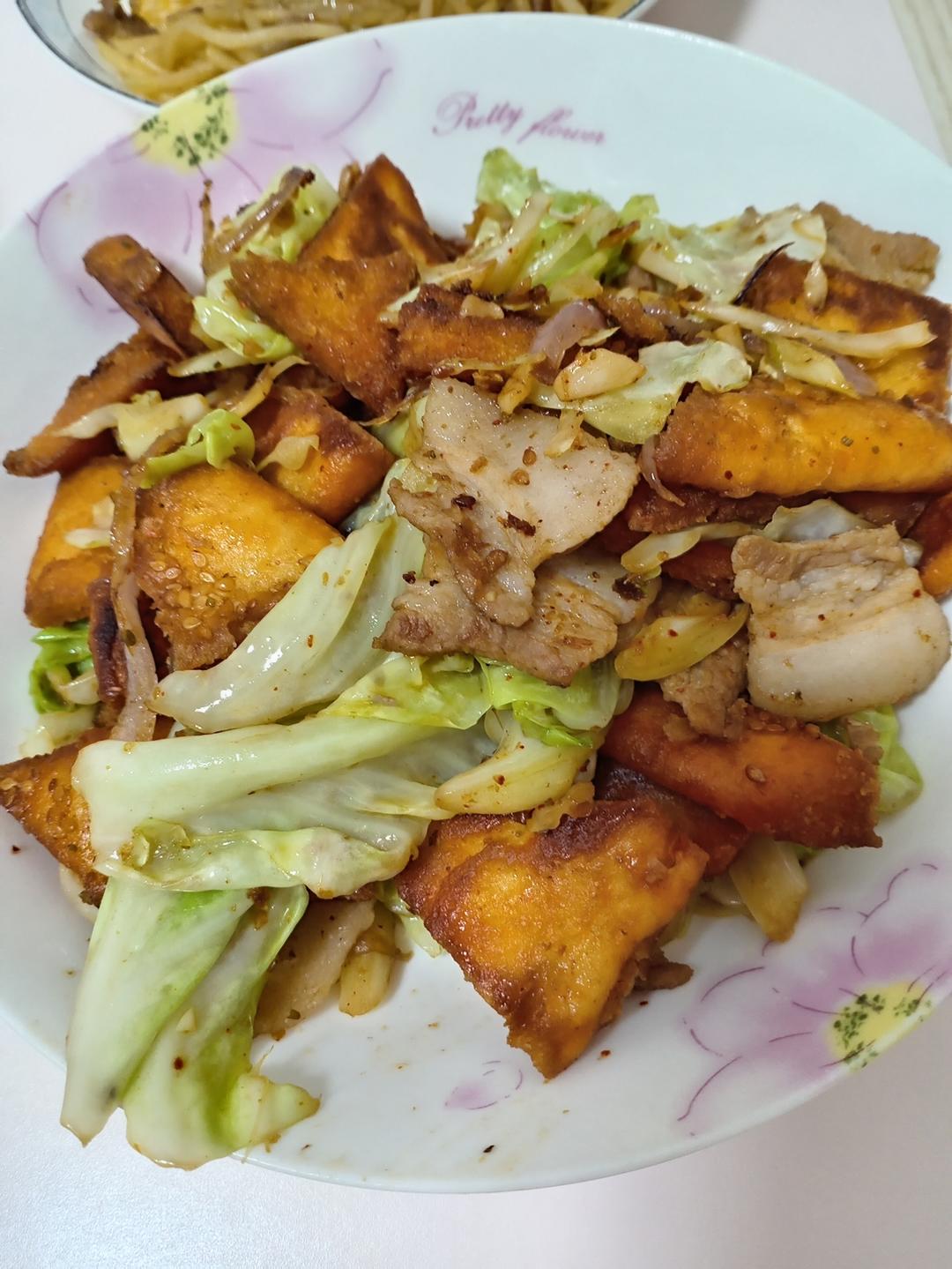 馕炒包包菜