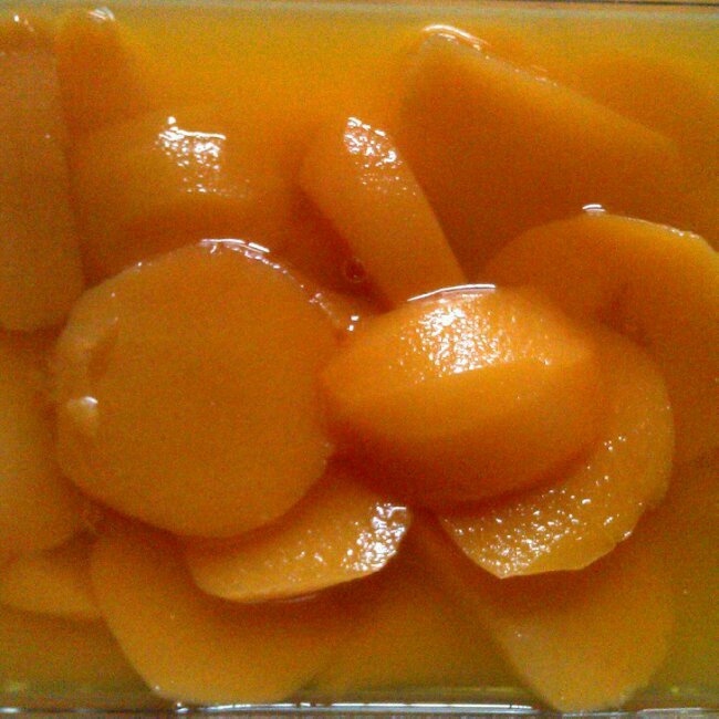 自制美味"黄桃"