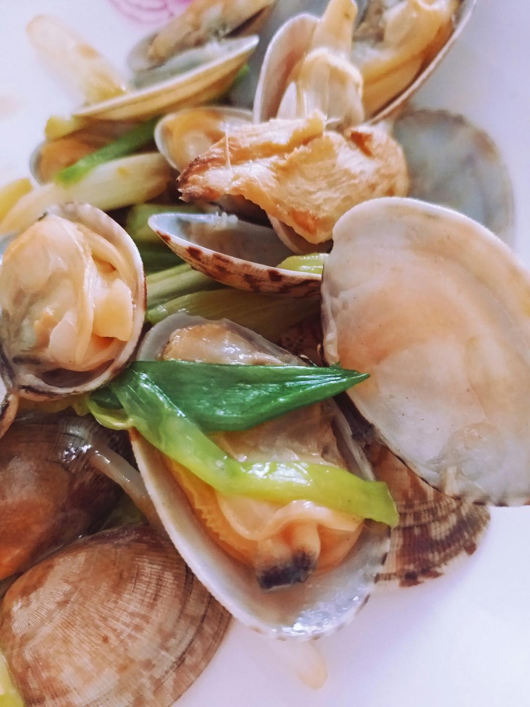 手机用户7307_2gla做的葱炒花蛤