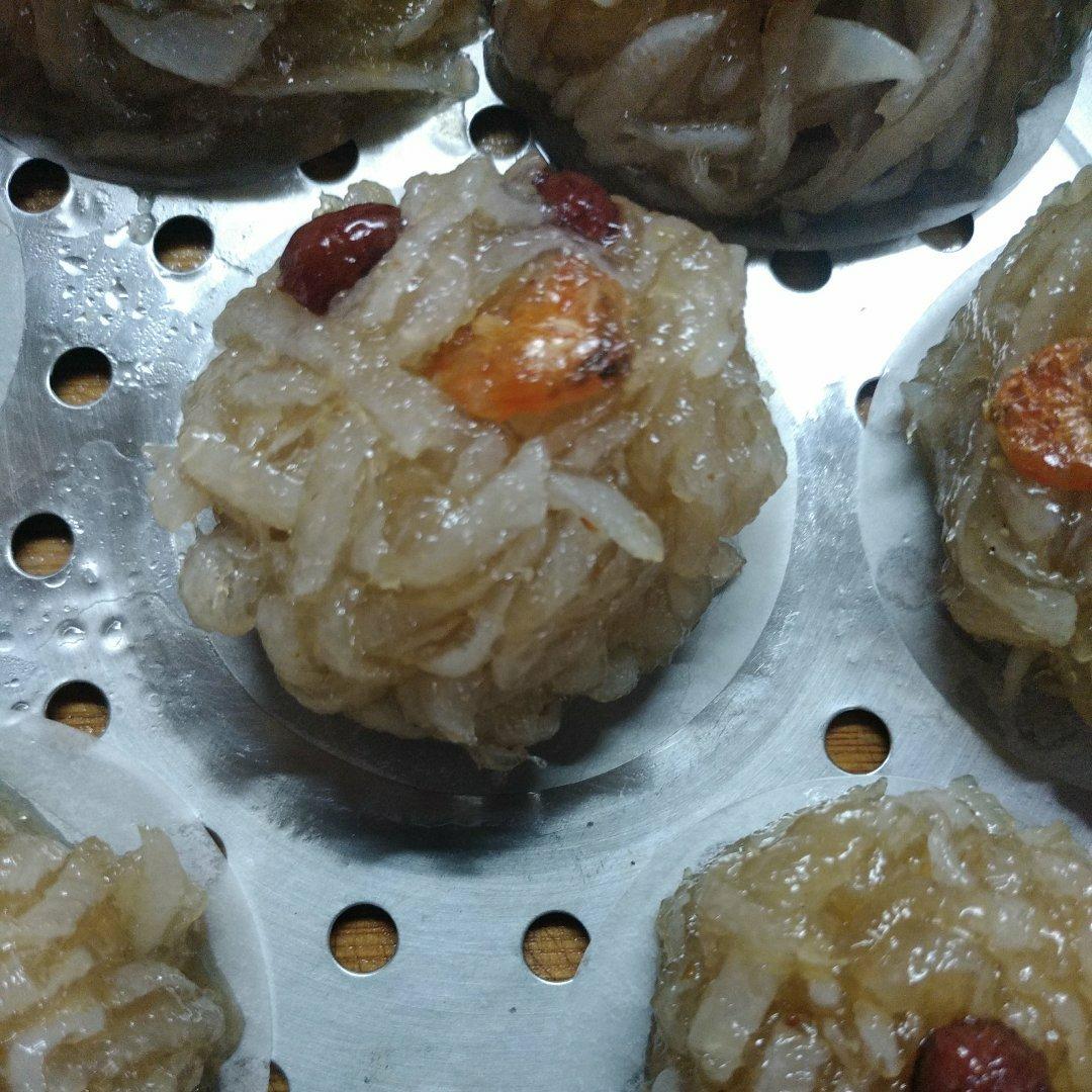 清蒸萝卜丸子