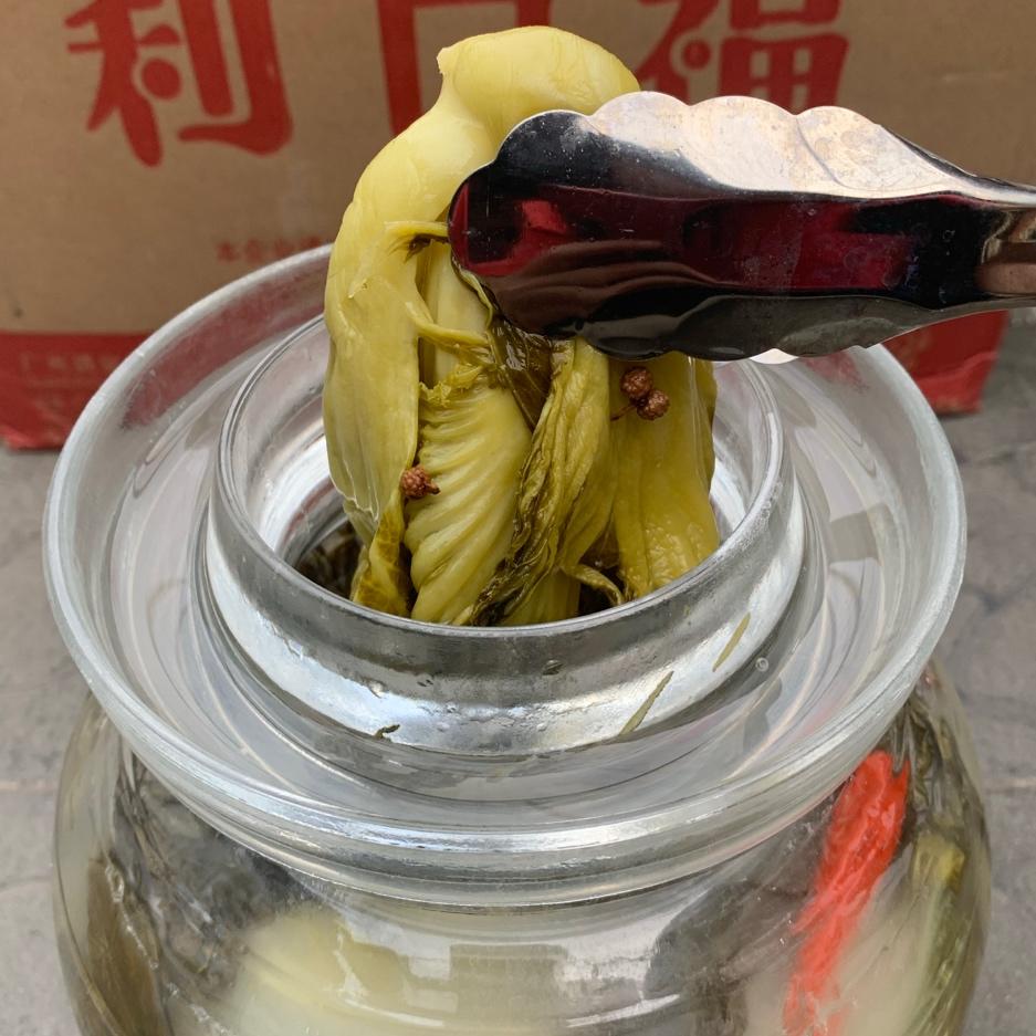 酸脆爽口、金灿灿的【老坛酸菜】6天就能泡好