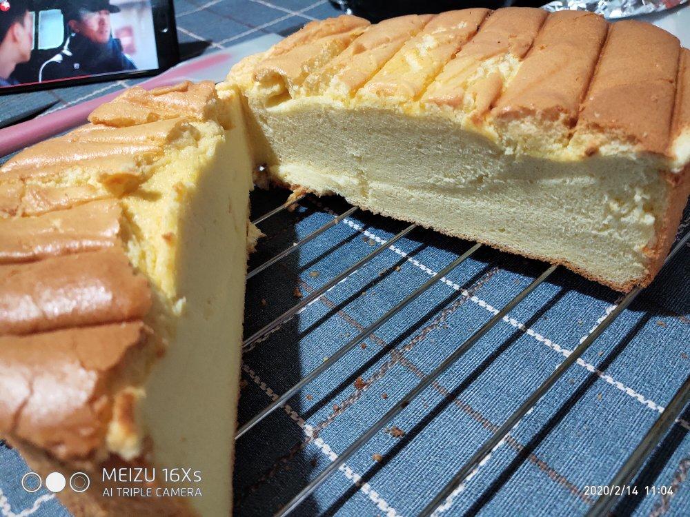 新手零失败的原味戚风蛋糕（八寸）