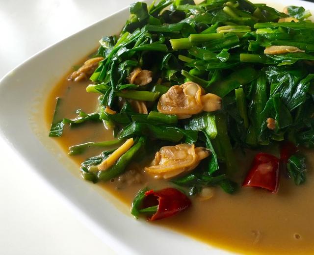 15分钟搞定粤菜风味 | 韭菜炒蛤蜊的做法