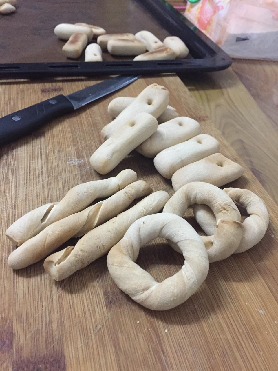 无油无糖宝宝磨牙棒饼干(硬性饼干)