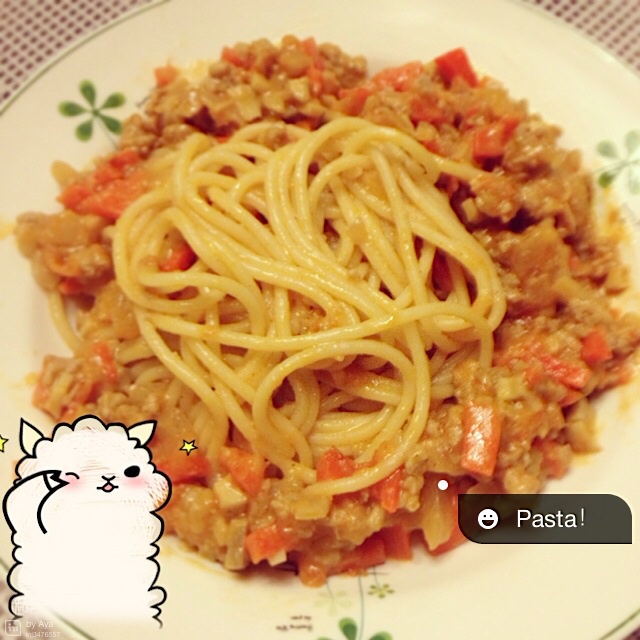 番茄肉酱意大利面