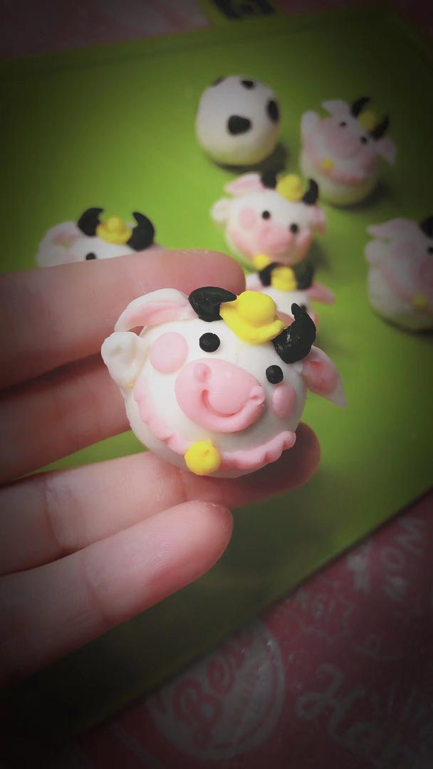 🧨Q弹“招财牛”卡通汤圆