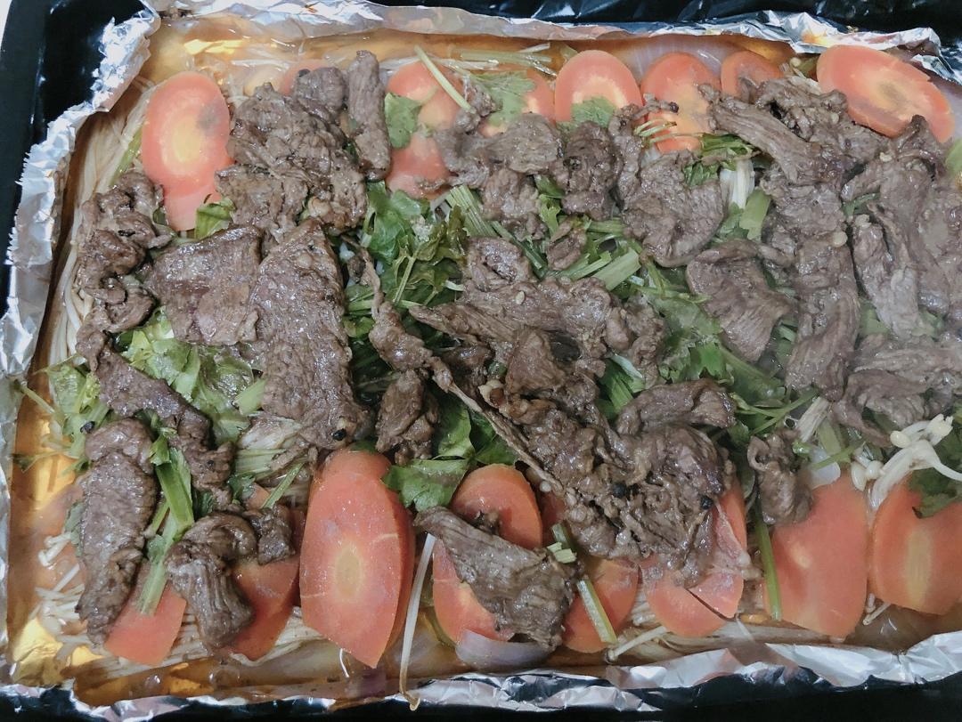 锡纸烤牛肉