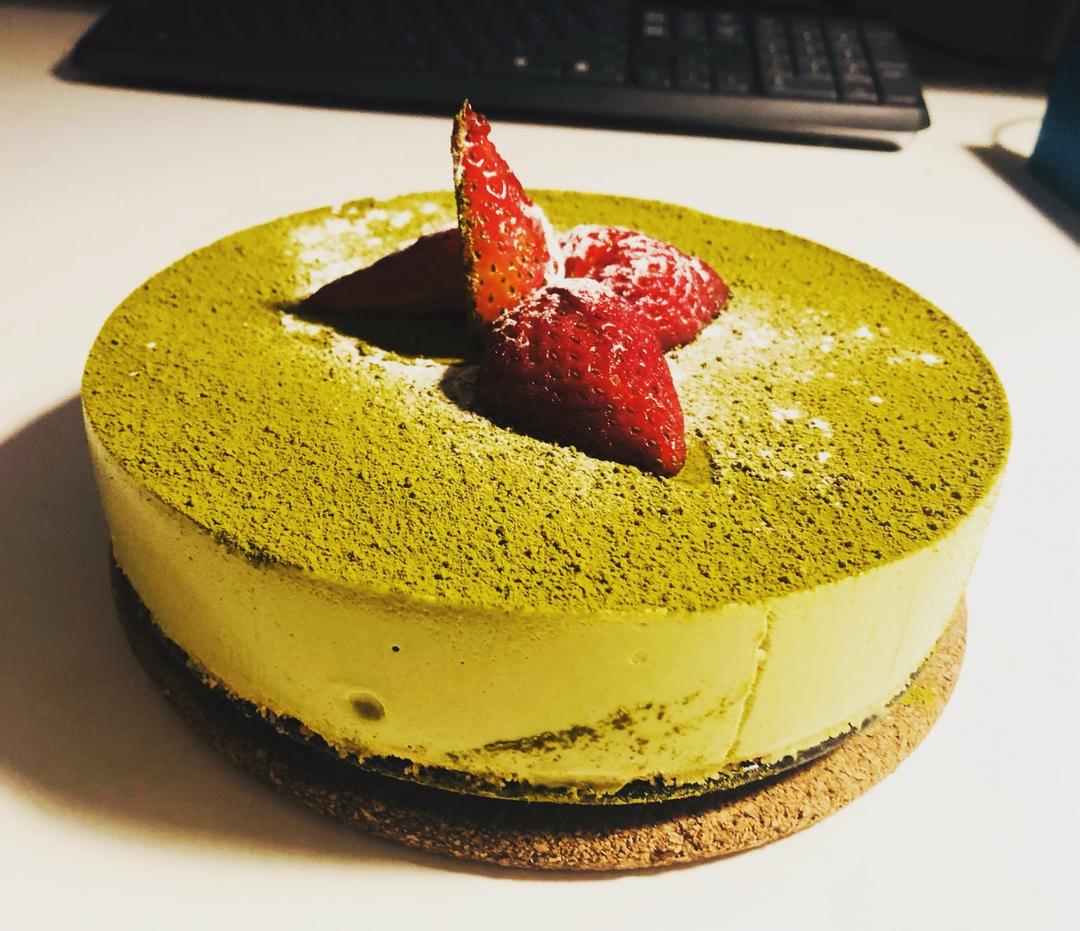 抹茶芝士蛋糕（减糖版）