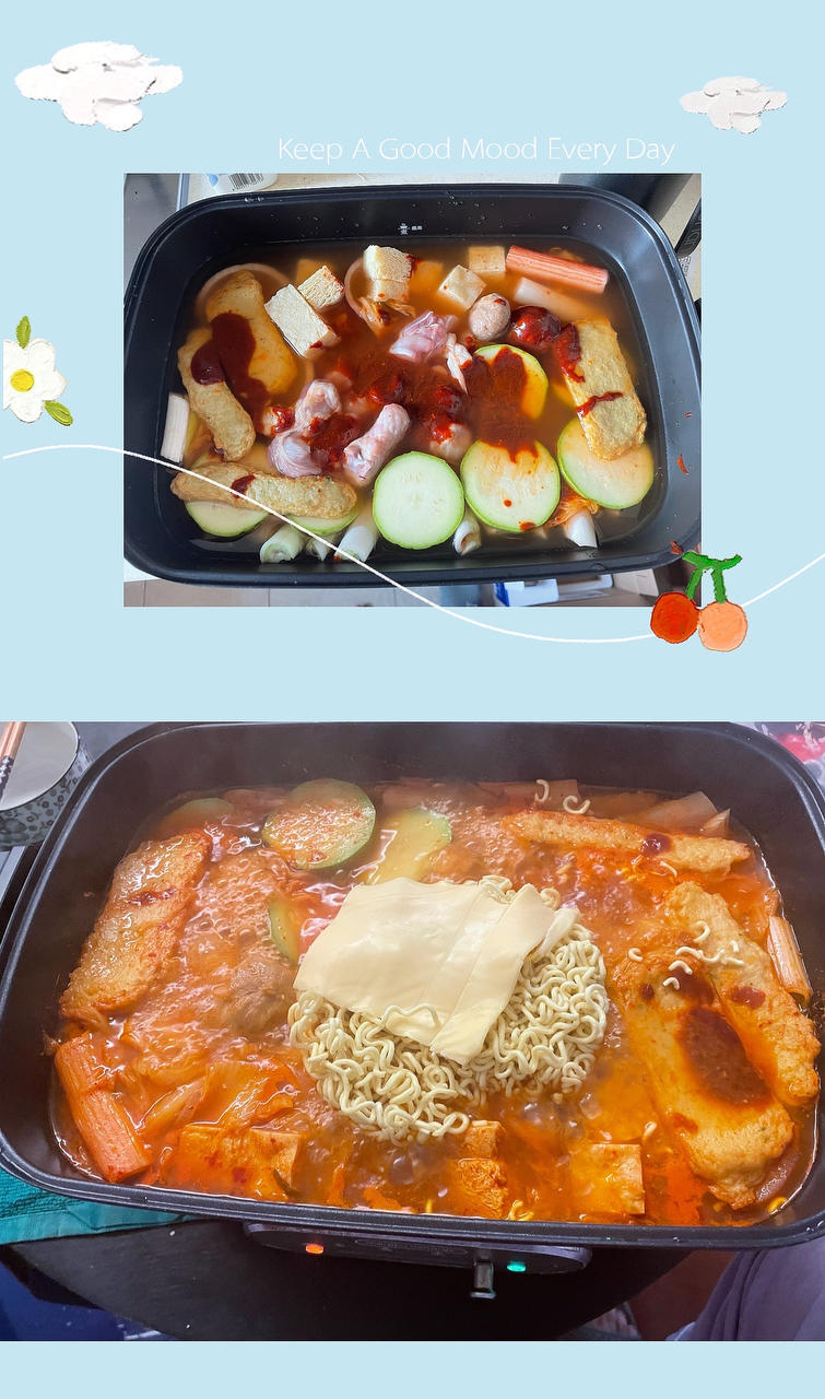 韩国部队锅拉面锅（超好吃）