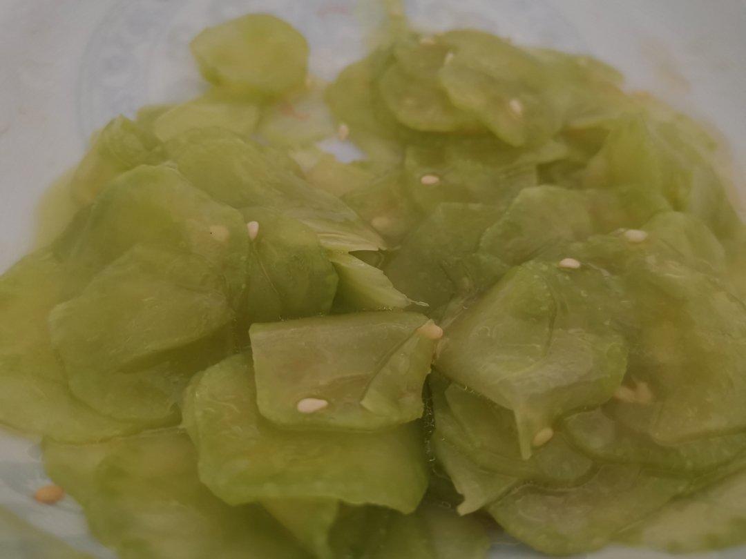 私房小菜腌莴笋片