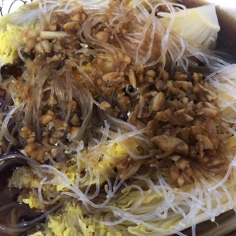蒜蓉粉丝蒸娃娃菜