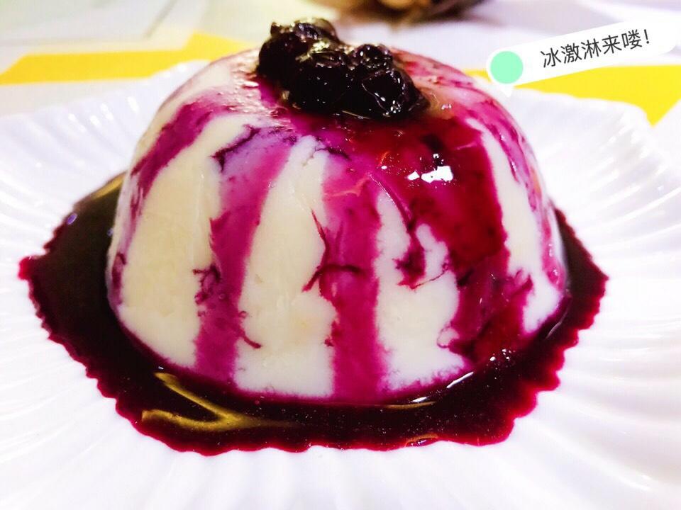 八个月宝宝辅食👉健脾养胃促发育蓝莓冰激淋的做法