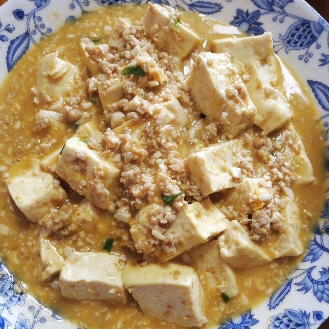咸蛋黄肉沫豆腐（口感层次好到爆表）