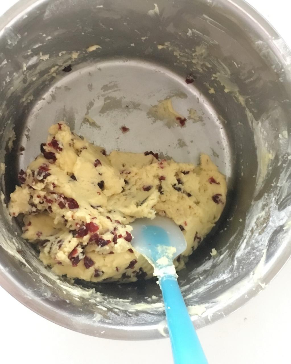 低糖少油版蔓越莓饼干