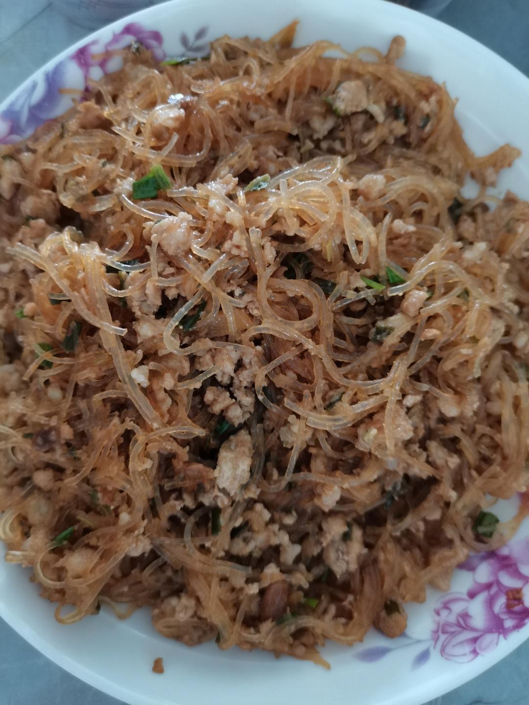 蚂蚁上树(肉末炒粉丝)超下饭‼️十分钟搞定