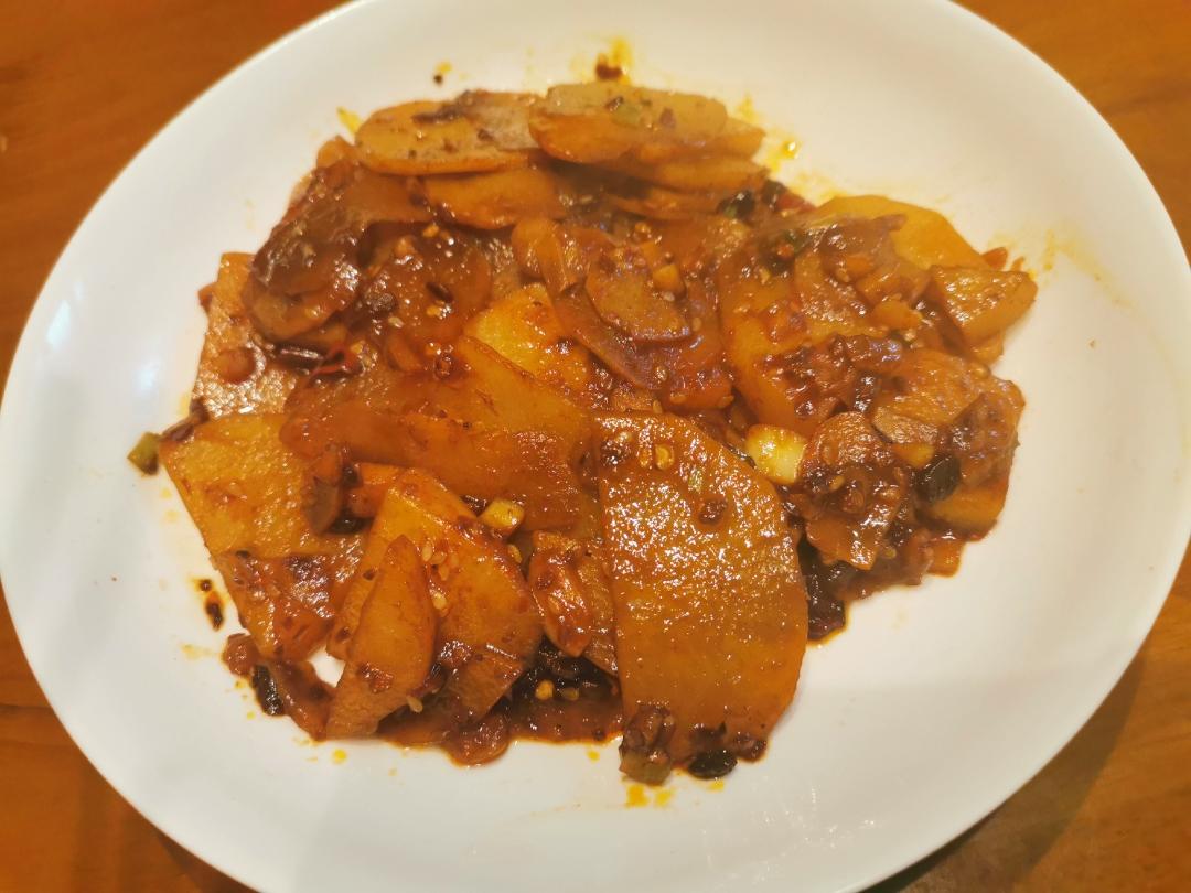 超简单-老干妈土豆片的做法
