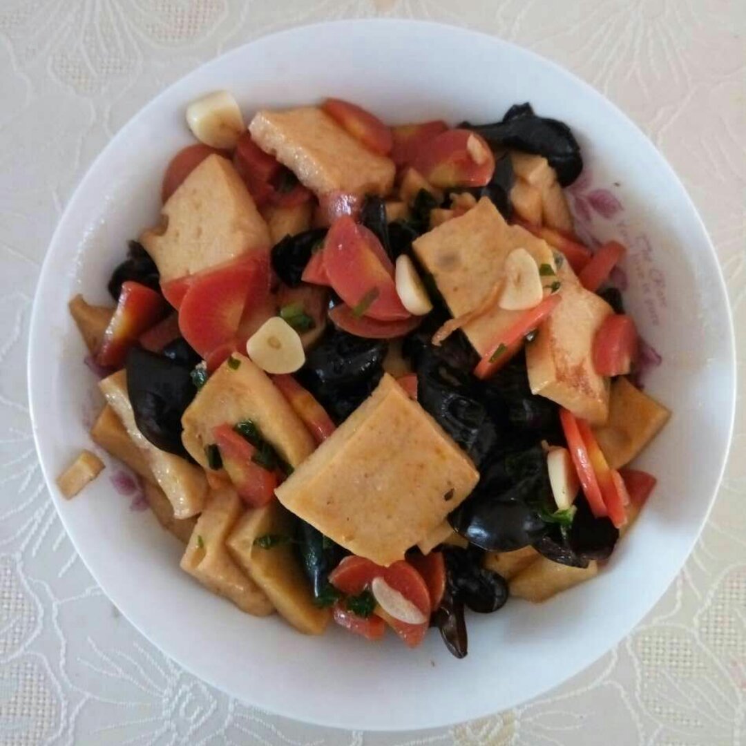 千叶豆腐烧木耳