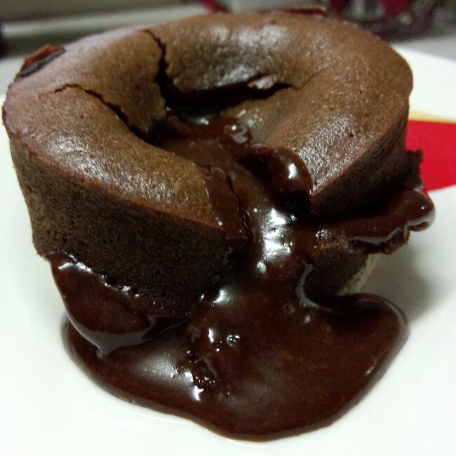 熔岩巧克力蛋糕