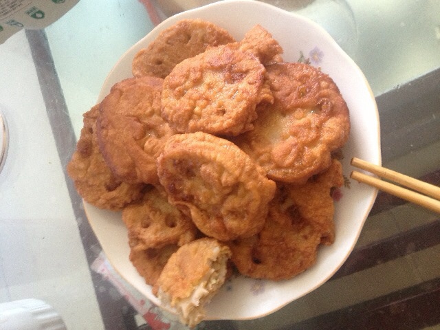 炸莲夹