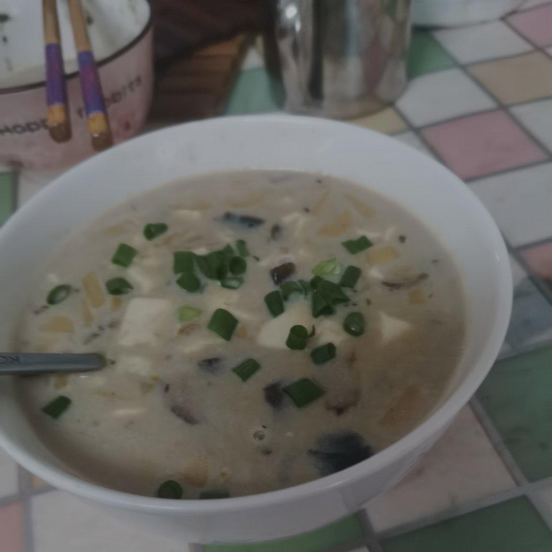 皮蛋豆腐羹(减脂快手)