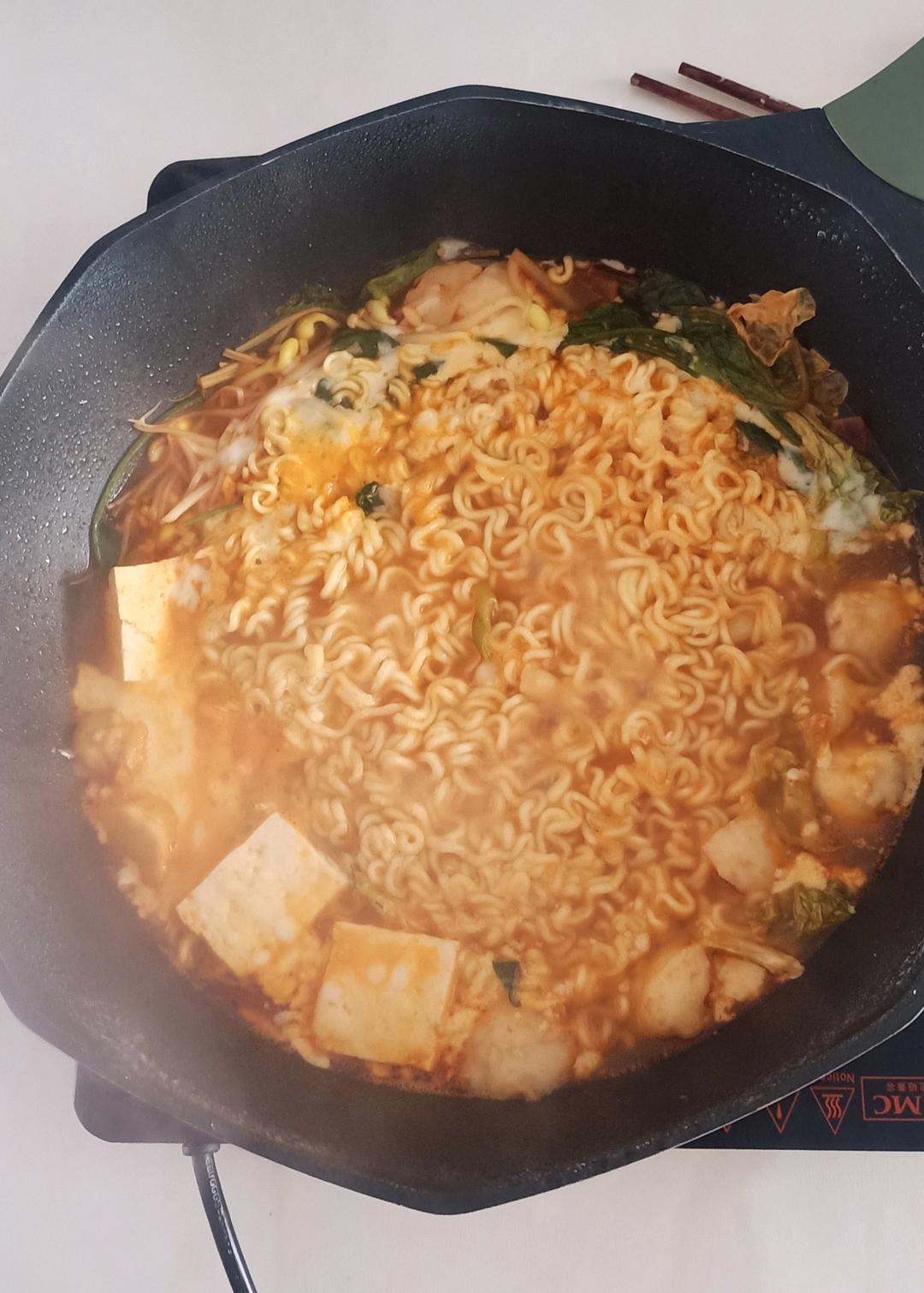 韩式芝士部队锅