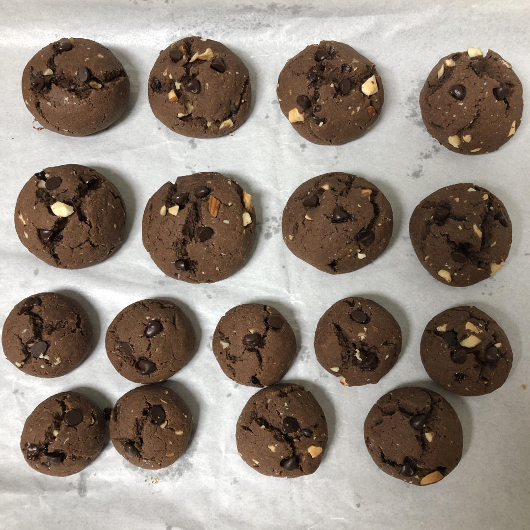 秒杀趣多多❗️巧克力坚果软曲奇饼干