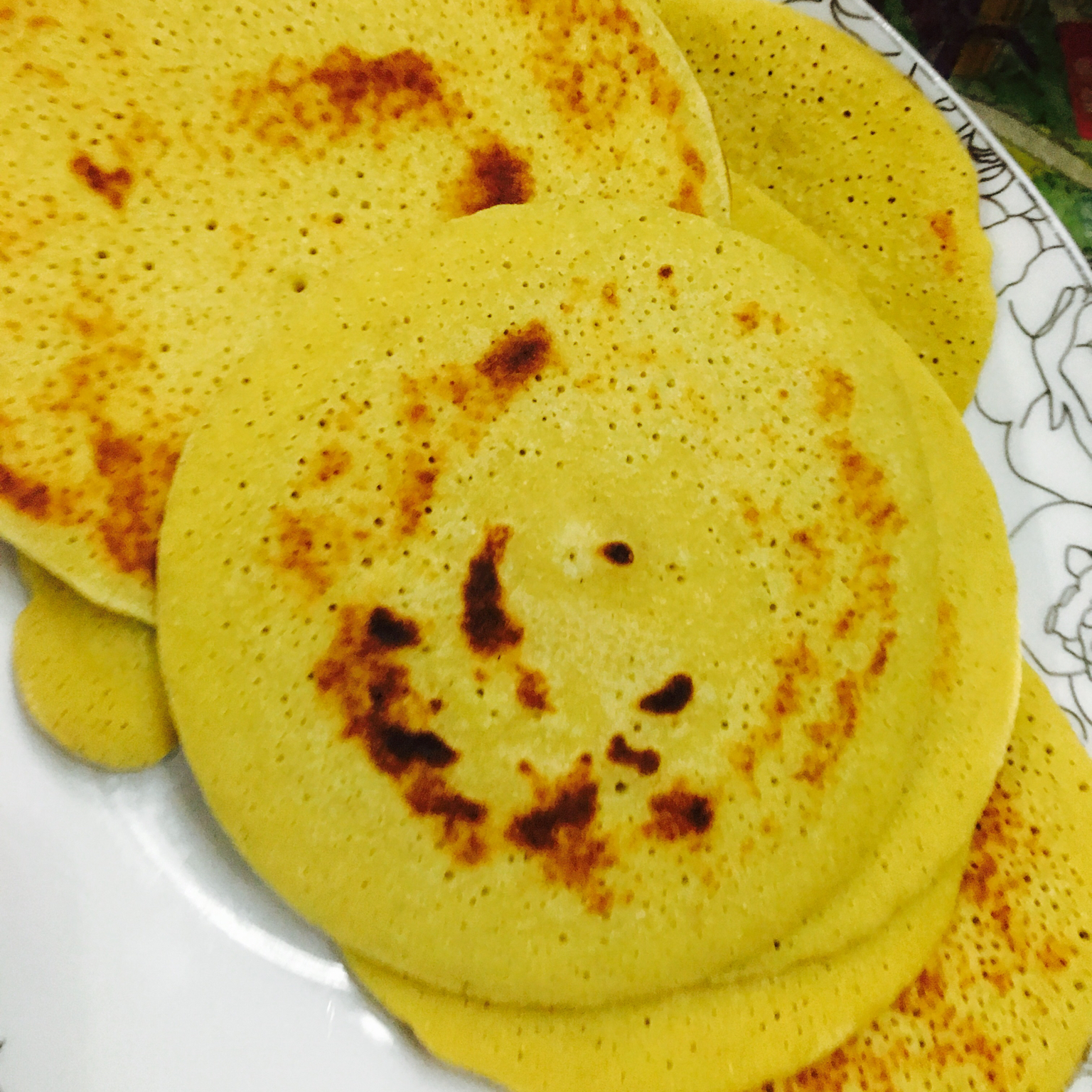 香甜玉米饼