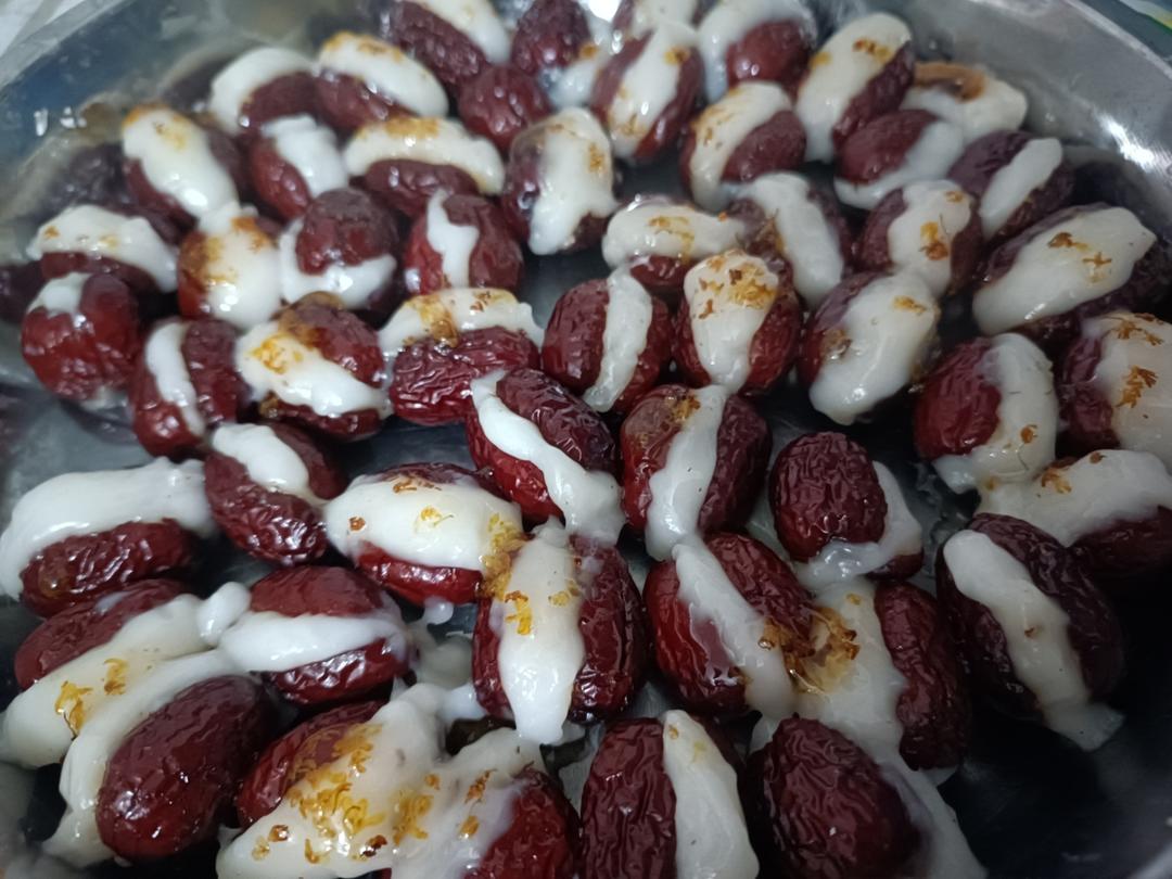 [糯米枣]，好喜欢的小食。