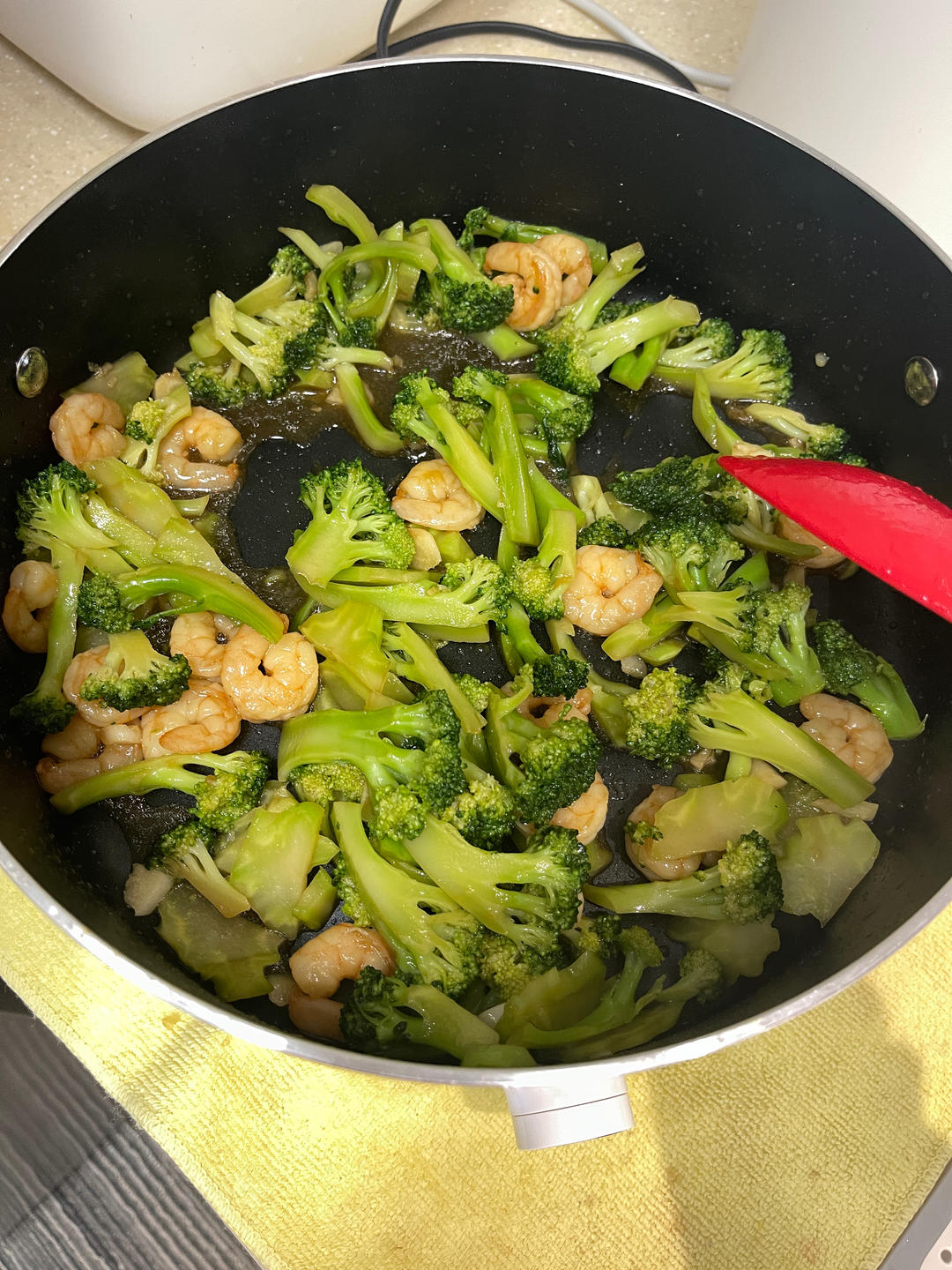 西兰花炒虾仁🍤