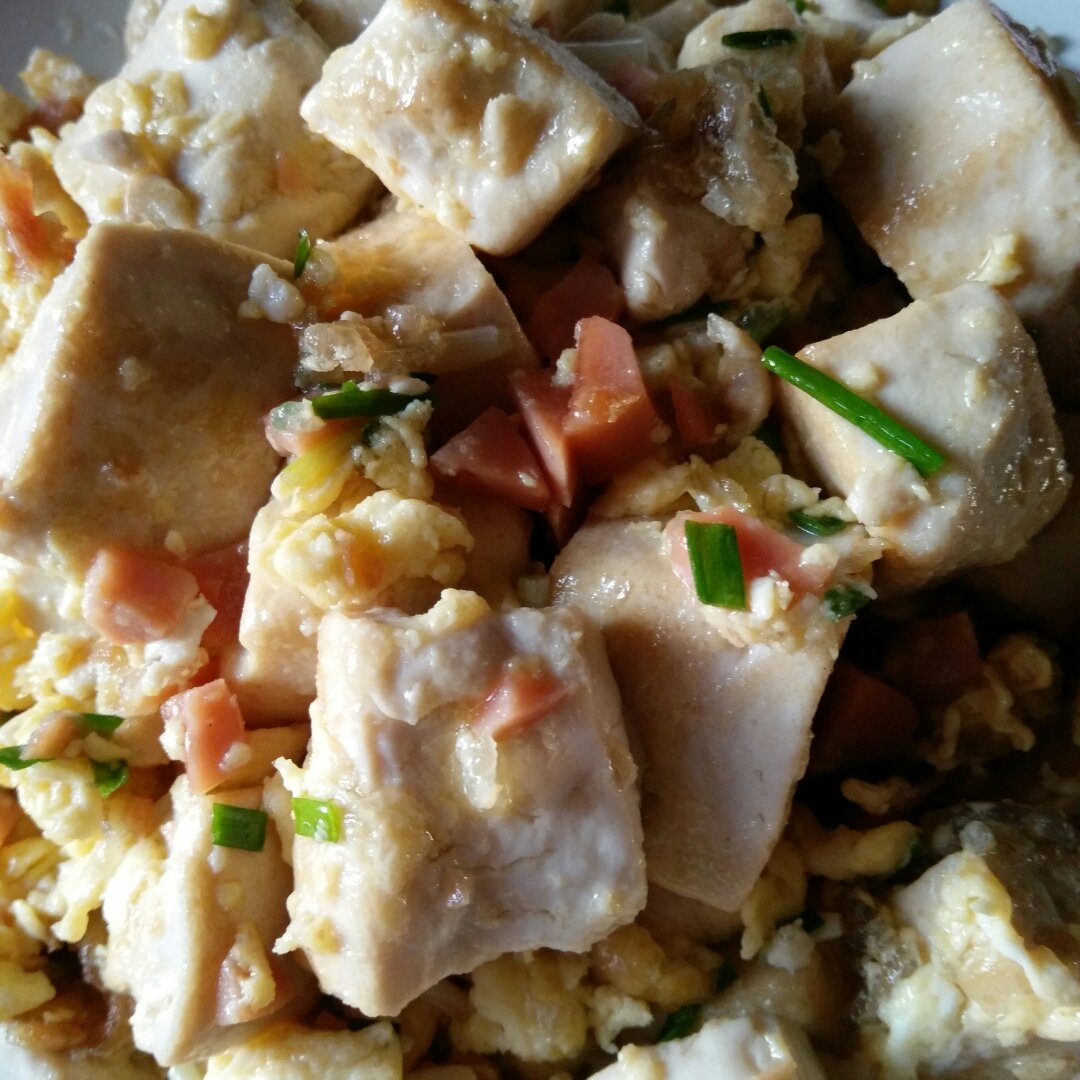 蛋包豆腐丁