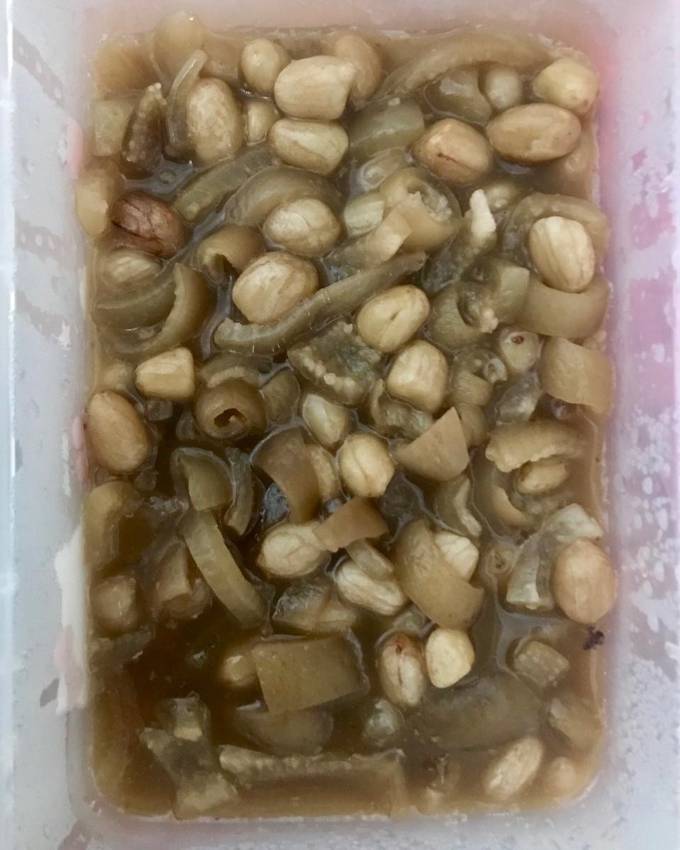 彼岸陌上做的花生猪皮冻