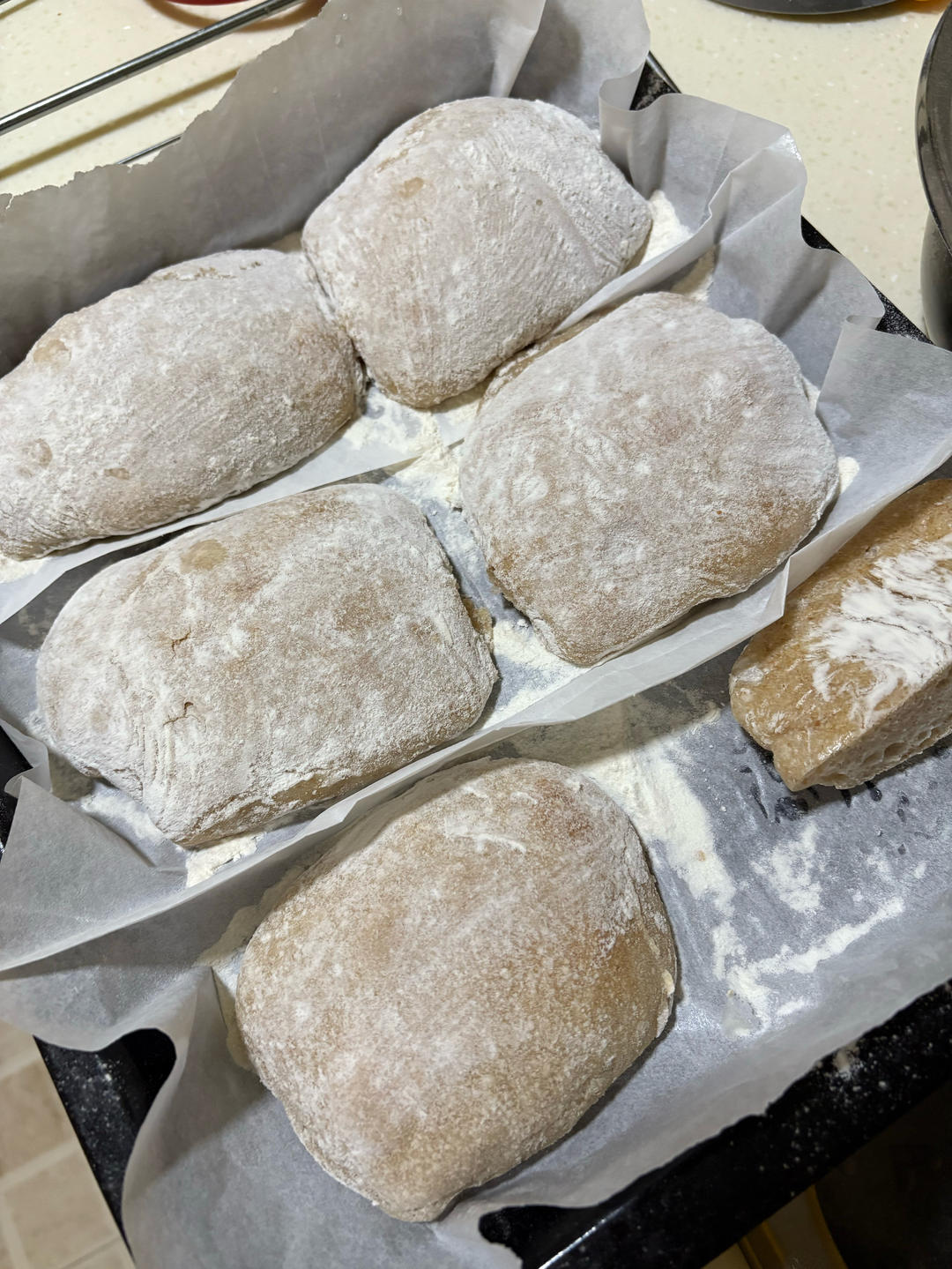 家庭版免揉～恰巴塔🥖｜一次成功超好吃