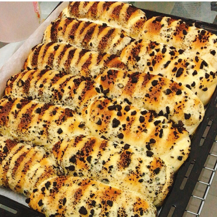 好吃停不下来，奥利奥芝士包