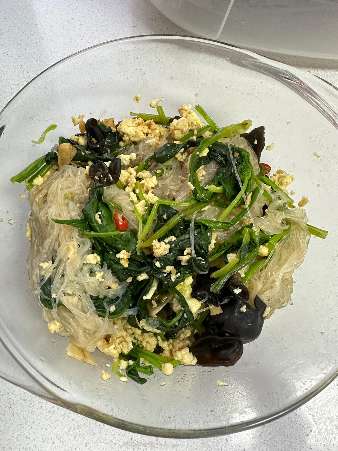 万能凉拌菜料汁（凉拌菠菜粉丝）