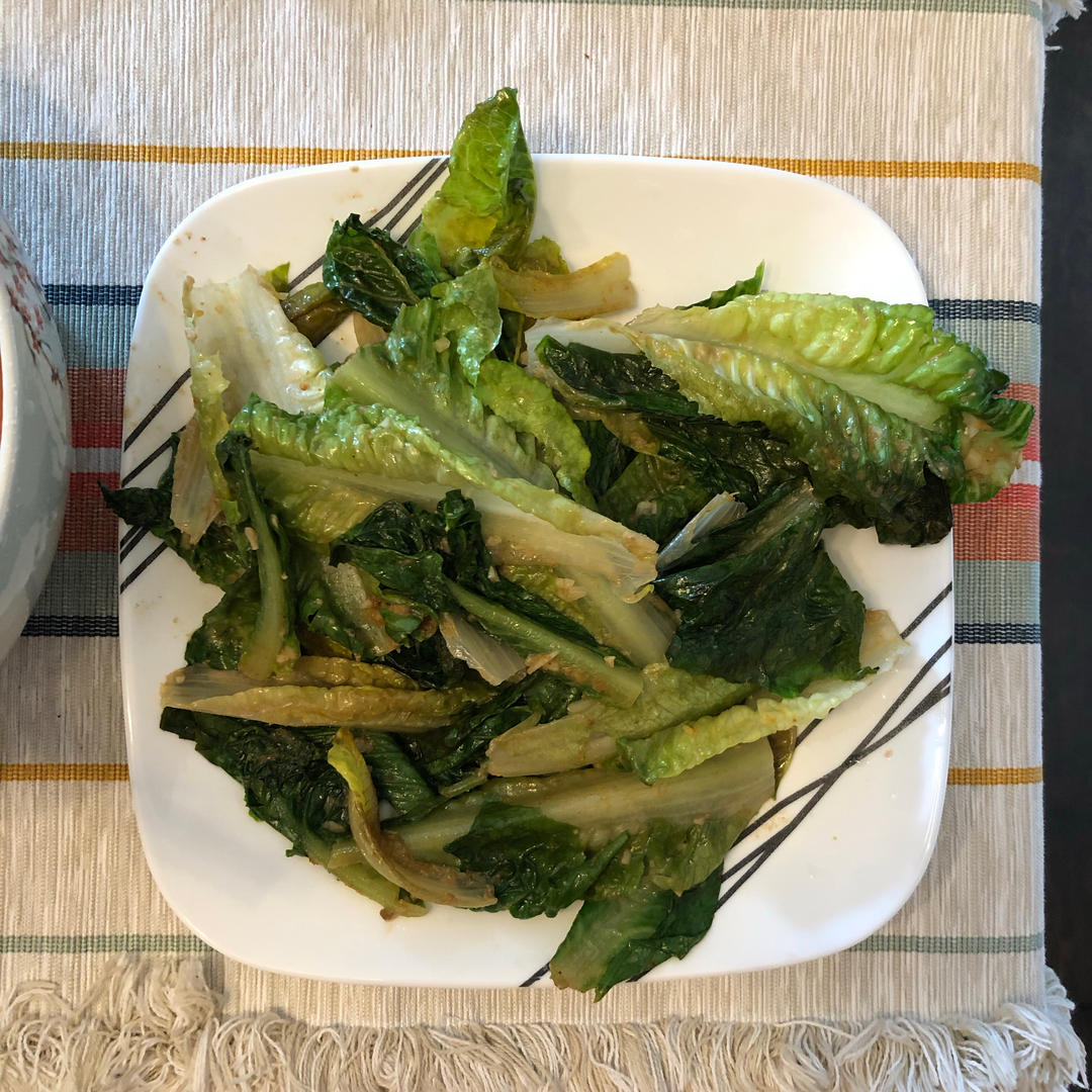 沙茶生菜